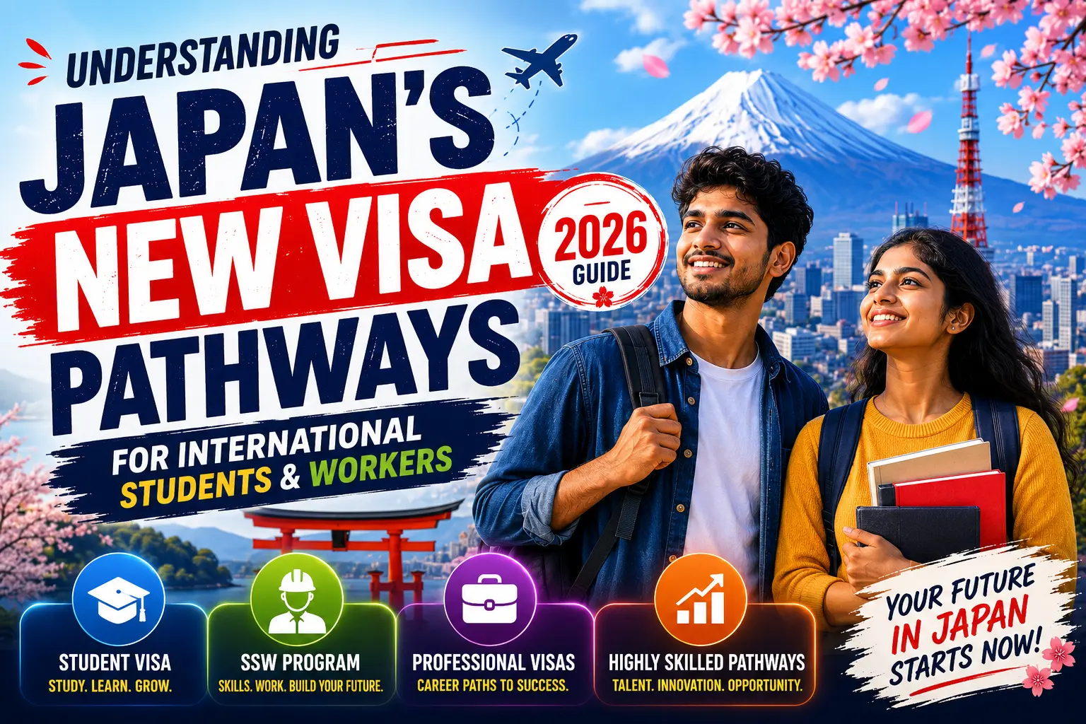 Understanding Japan's New Visa Pathways for International Students and Workers