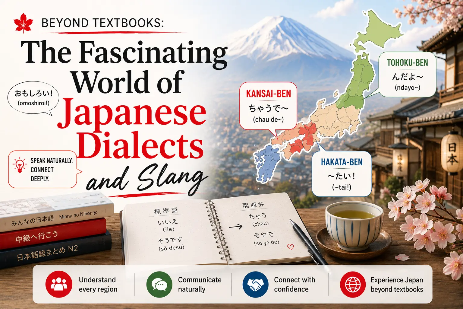 Beyond Textbooks: The Fascinating World of Japanese Dialects and Slang